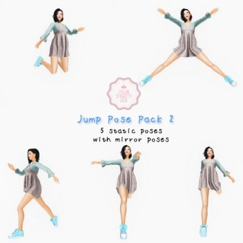 !creamSH! Jump Pose Pack 2 AD